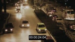 Security Camera on Traffic Stock Footage