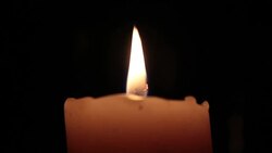 Candle flame Stock Footage