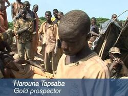 Digging for gold in Burkina Faso News Clip