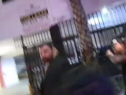 Ne-Yo departing Warwick in Hollywood - Celebrity Sightings in Los Angeles Stock Footage