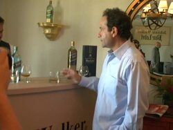 Johnnie Walker Blue Gentlemen's Suite Celebration TV's Biggest Night Stock Footage