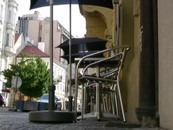 Recession: Empty Cafe Stock Footage