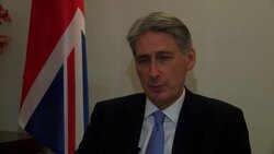 Interview with Foreign Secretary Philip Hammond News Clip