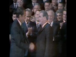 SYND 29 5 72 NIXON AND BREZHNEV SIGN TREATY Instructional Video