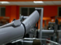 Body builder - Lat pulldown Stock Footage