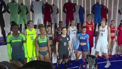 CLEAN : New England France football kits unveiled in New York News Clip