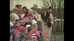 Princess Diana visits Hohne Army Base in Germany News Clip