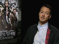 INTERVIEW: Rupert Sanders on the moral values and the emotions in the film at Snow White and the Huntsman Interviews at Claridges Hotel on May 14, 2012 in London, England (Footage by WireImage Video/Getty Images) Stock Footage