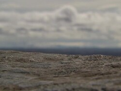 Icelandic volcanic landscape and clouds News Clip