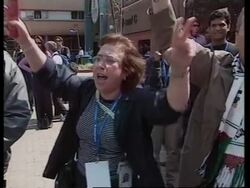 Standoff between Israelis &amp; Palestinians, World Bank comment, greens News Clip