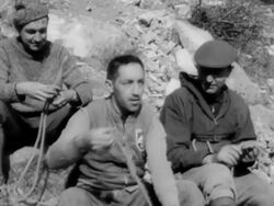 New Canadian mountaineering school Stock Footage