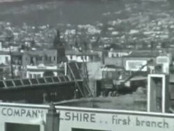 Wilshire Blvd Los Angeles 1939 Stock Footage