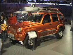 2003 Jeep Liberty Stock Footage