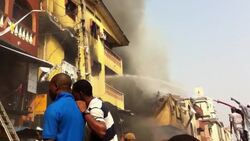 Explosion rips through warehouse believed to be storing fireworks News Clip