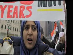 Thousands of people in Egypt who flooded streets in riots calling for President Hosni Mubarak to step down were joined Saturday by relatives and supporters at protests in major American cities. News Clip