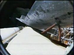 Space Shuttle Endeavour launches on mission STS-130 Stock Footage