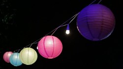 Party decoration Stock Footage