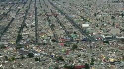 Heavy overpopulation in Mexico City. Stock Footage