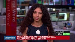 Unilever Spurns $143 Billion Kraft Heinz Offer News Clip