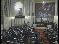 COLOMBIA: CONGRESS ABSOLVE PRESIDENT SAMPER OF BRIBE CHARGES News Clip