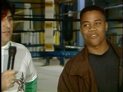 Gladiator Punch out the Feelings Event Stock Footage