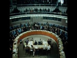 LIB 4-2-72 SPEECHES AT THE UNITED NATIONS SECURITY COUNCIL MEETING News Clip