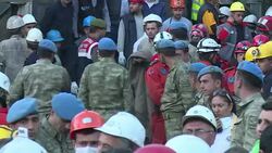 CLEAN : Rescue operation continues at Turkish mine site News Clip