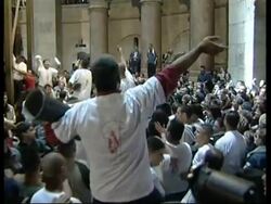 Orthodox Christians attend Holy Fire ceremony News Clip