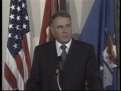 USA: SWISS PRESIDENT ADOLF OGI VISIT News Clip