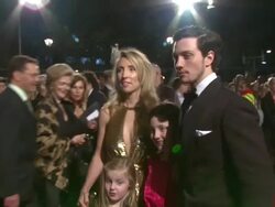 Nowhere Boy - London Film Festival Stock Footage