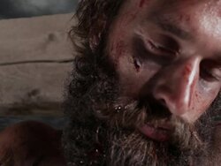 Jesus dies on the cross Stock Footage