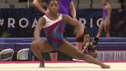 Gymnast Simone Biles Eyes Spot on Olympic Squad News Clip
