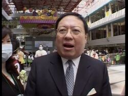 WRAP HK clean-up, Tung &amp; scientist comments, Singapore fears News Clip