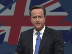 David Cameron speech hints at youth benefit cuts News Clip