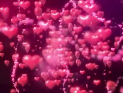 Valentine's day hearts Stock Footage