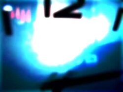 clock light effect Stock Footage