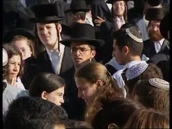 ISRAEL: ULTRA ORTHODOX JEWS CLASH WITH ARAB &amp; ISRAELI POLICE News Clip