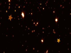 Shining Star Particles Loop Stock Footage