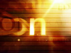 Modern Text Background Loop - Education Red/Orange (FUll HD) Stock Footage