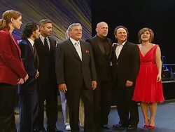 Singers and Songs Celebration of Tony Bennett's 80th Birthday By Raising Funds for Newman?s 'Hole in the Wall Camps' Stock Footage