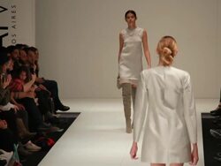 Buenos Aires Fashion Week Stock Footage