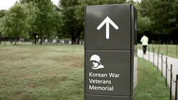 War Memorials In Washington, DC Stock Footage