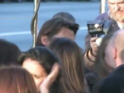 Josh Brolin & Diane Lane at Jonah Hex Premiere Los Angeles at the Celebrity Sightings in Los Angeles at Los Angeles CA. (Footage by WireImage Video/GettyImages) Stock Footage