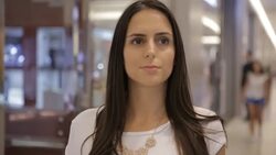 In a Shopping Mall Stock Footage