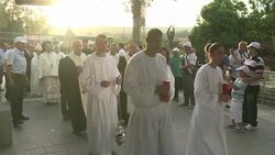 CLEAN : Lebanese patriarch prays in Israel with exiled ex militia News Clip