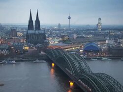 TIME LAPSE: Cologne Stock Footage