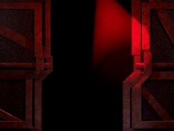 Heavy Blast Doors closing Stock Footage