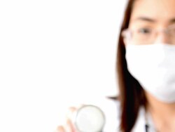 Doctor and Adult Stock Footage