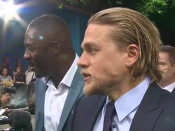 Charlie Hunman at 'Pacific Rim' - European Premier Stock Footage