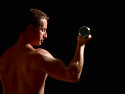 HD: Muscular Build Stock Footage